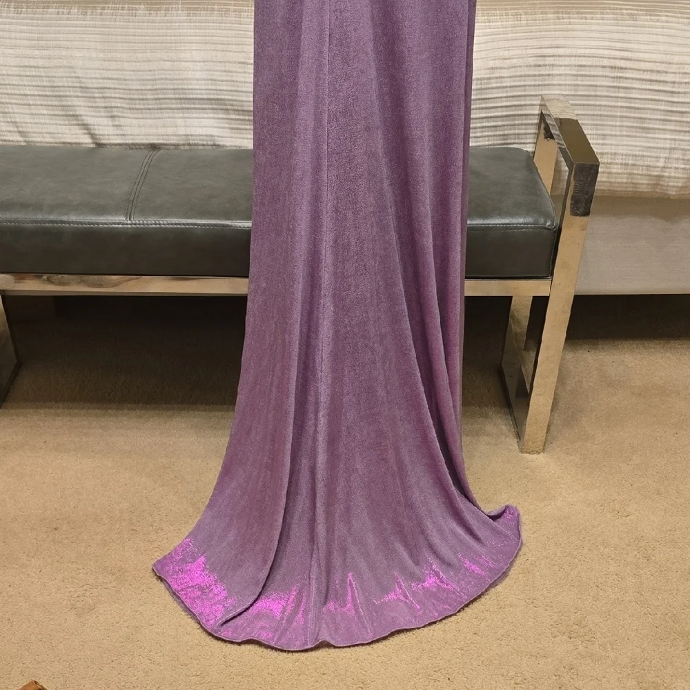 Jovani Luxury Strapless Lilac Gown Size 2 Prom, Wedding, Formal